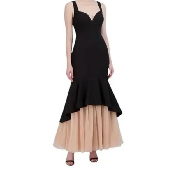 BCBGMaxAzria Black Gown - Picture 2 of 4